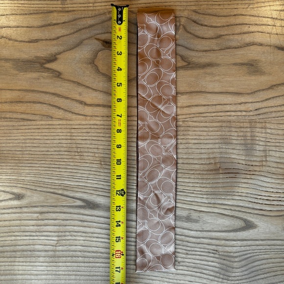 Coach Silk Neck Scarf - Picture 5 of 5